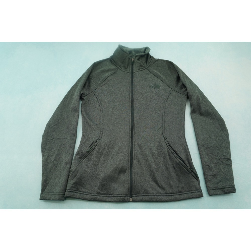 The North Face Agave Womens M Green Full Zip Fleece Jacket NF0A2RDG